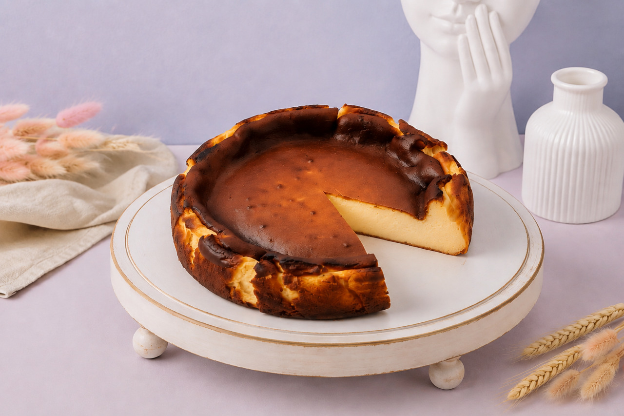 Чизкейк Сан-Себастьян, 1 кг.
